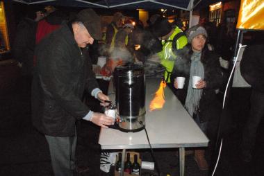Christmas Fayre - Hot drinks to dipell the cold