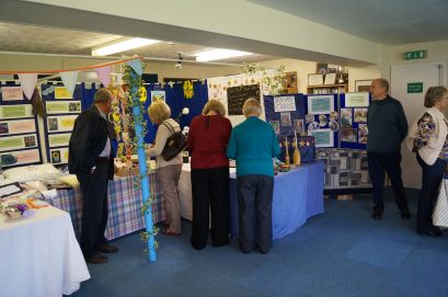 The arts and craft stalls