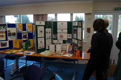 Shirley and her Burnham Health Promotion Trust stall