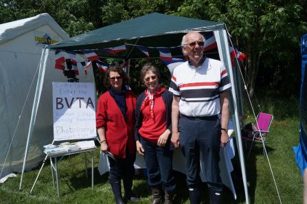 Marie_Francoise Dale with Muriel and David Pepler in the Burnham Village Twinning Association