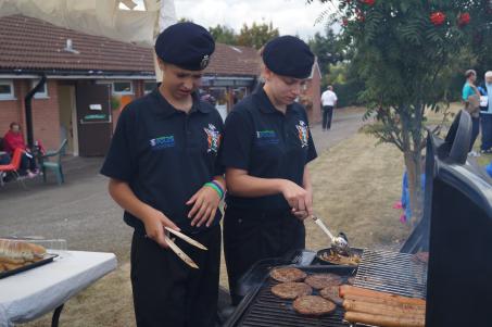 More helpers from the Slough and Windsor Police Cadets